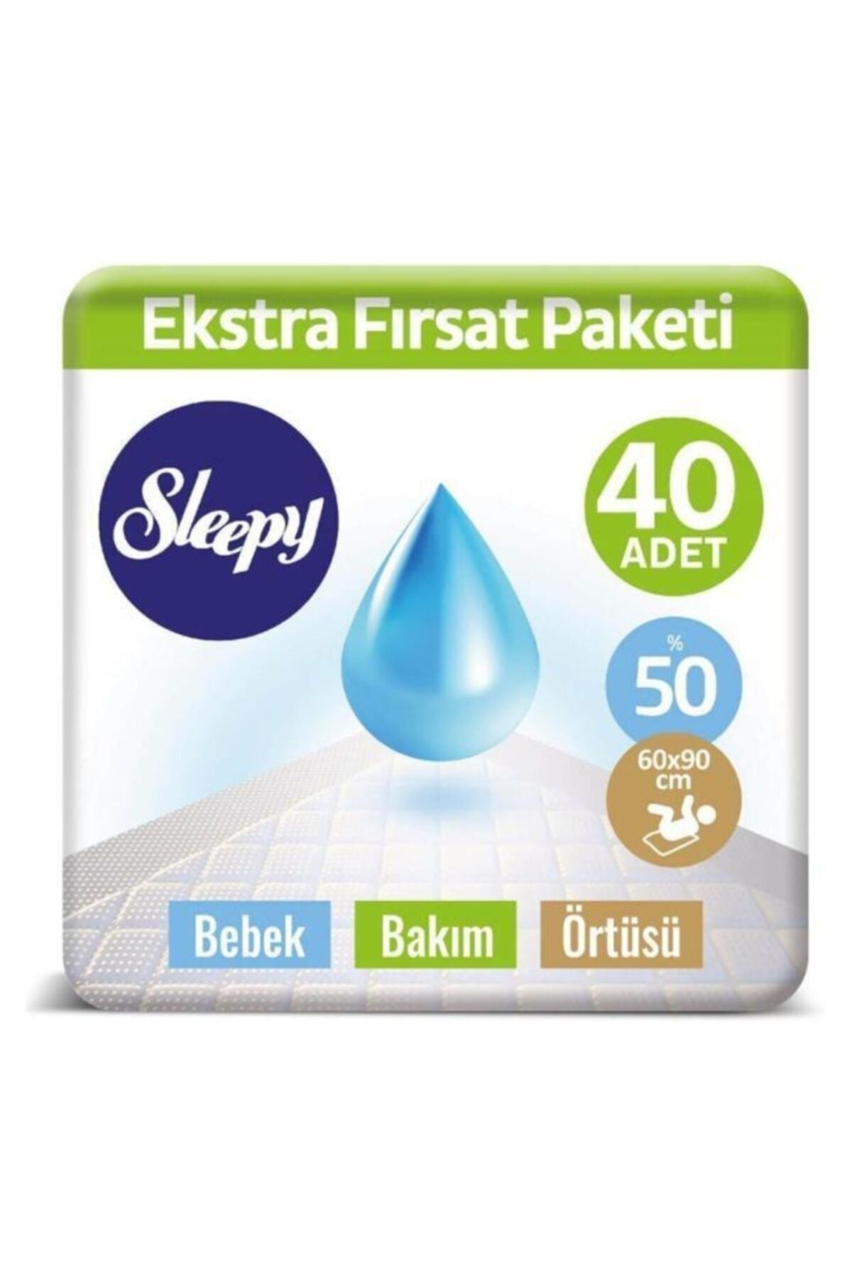 Sleepy Babycare 40'lı Bakım Örtüsü