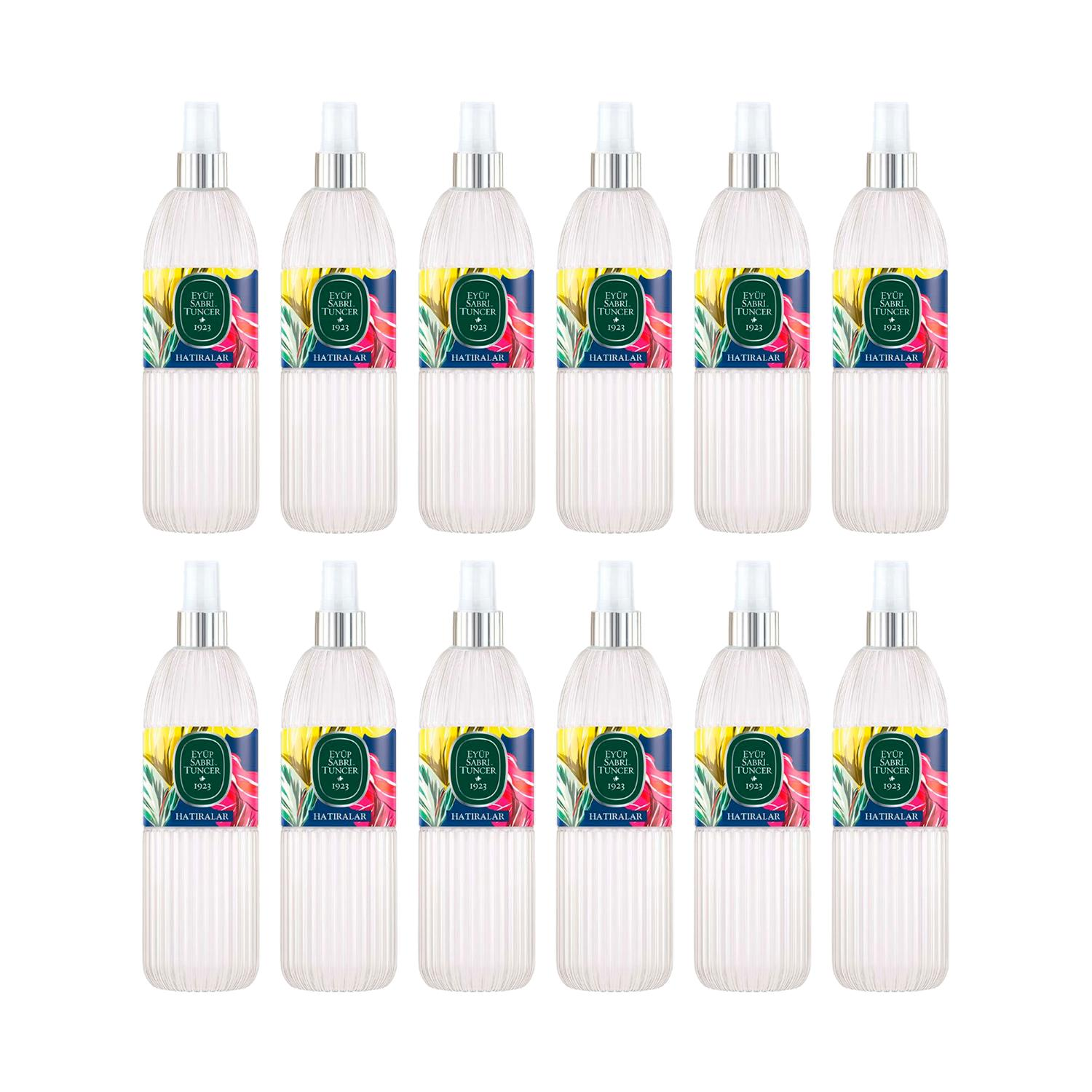 Eyüp Sabri Tuncer Hatıralar Kolonya Sprey 150 ml x 12 Adet