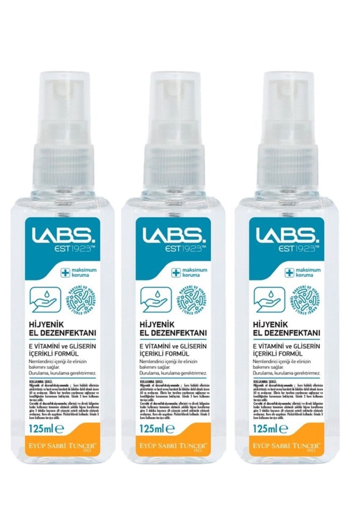 Eyüp Sabri Tuncer Labs El Dezenfektanı 125 ml x 3