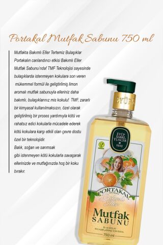 Portakal Mutfak Sabunu 750 ML 5 Al 4 Öde ve Rosie Pamuk