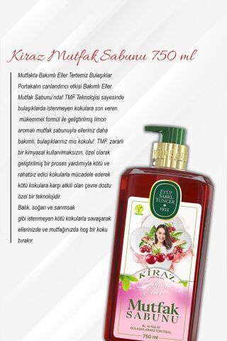 Mutfak Sabunu Kiraz 750 ML 5 Al 4 Öde ve Rosie Pamuk