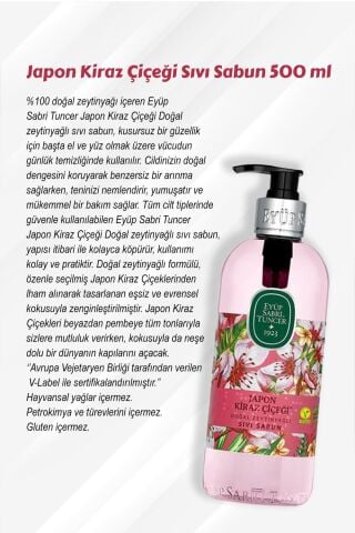 500 ML Sabun Paketi Çeşme Limonu,Japon Kiraz Çiçeği, Beyaz Sabun,Hawaii Ananas, Zeytinyağlı ve Rosie