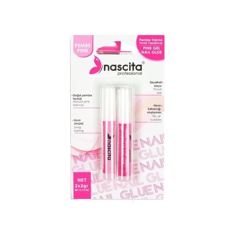 Nascita Pembe Takma Tırnak Yapıştırıcısı