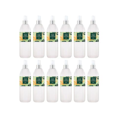 Eyüp Sabri Tuncer Beyaz Çay Kolonyası Silindir Pet Şişe Sprey 150 Ml x 12 Adet