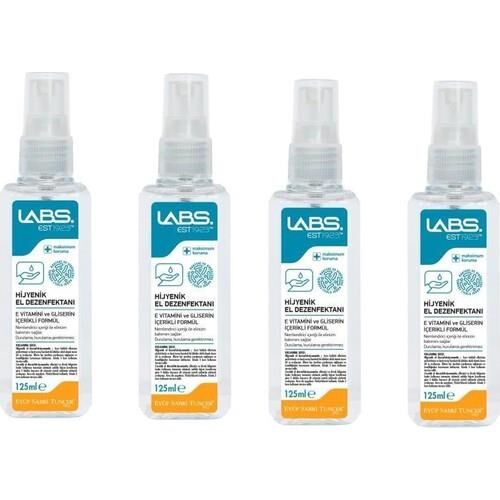 Eyüp Sabri Tuncer Labs El Dezenfektanı 125 ml x 4