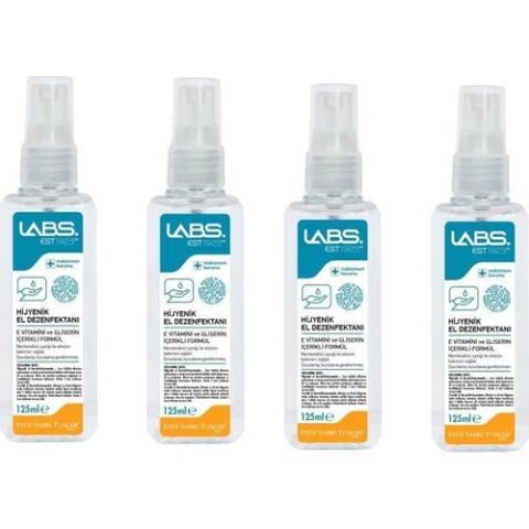 Eyüp Sabri Tuncer Labs El Dezenfektanı 125 ml x 4