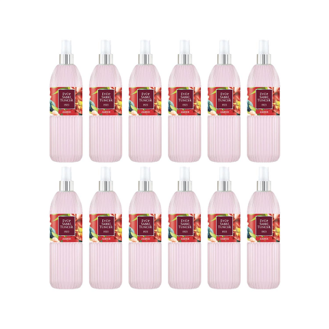 Eyüp Sabri Tuncer Amber Kolonyası Silindir Pet Şişe Sprey 150 ml x 12 Adet