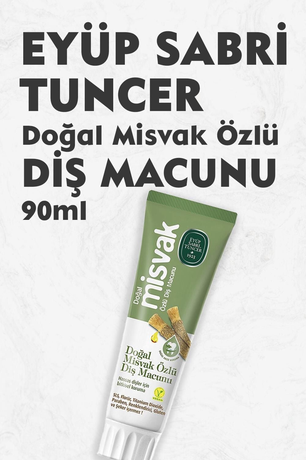 Eyüp Sabri Tuncer Doğal Misvak Özlü Diş Macunu 75 ML