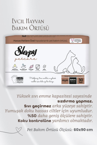 Evcil Hayvan Mendili 3 Adet, Şampuan ve Bakım Örtüsü