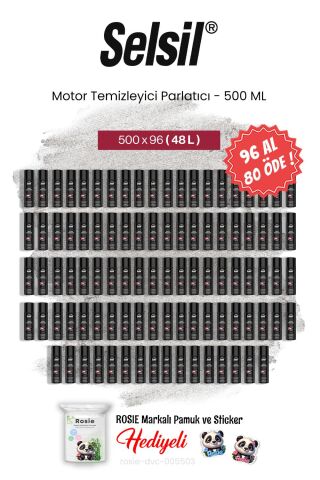 96 AL 90 ÖDE Selsil Pas Sökücü ve Yağlayıcı 200 ML ve rosie pamuk