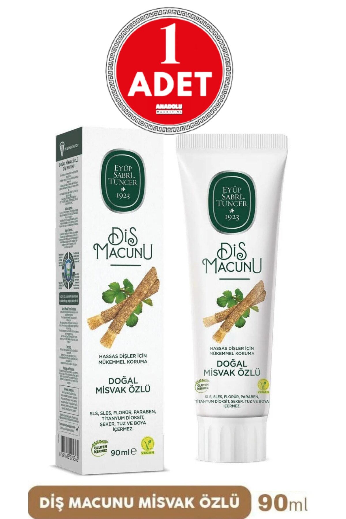 Eyüp Sabri Tuncer Diş Macunu Misvak Özlü 90 ml