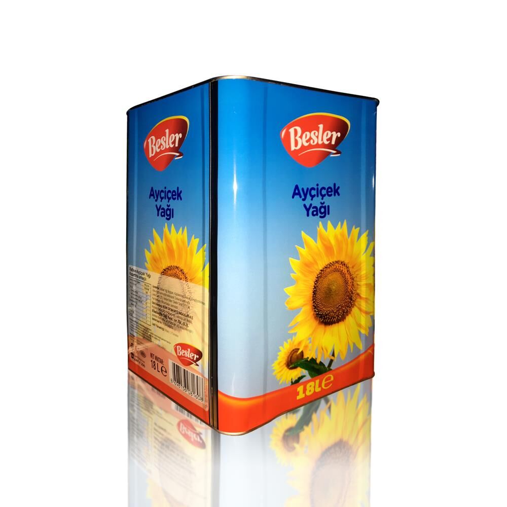 Besler Ayçiçek Yağı Teneke 18 LT