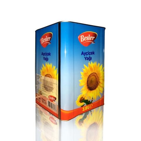 Besler Ayçiçek Yağı Teneke 18 LT