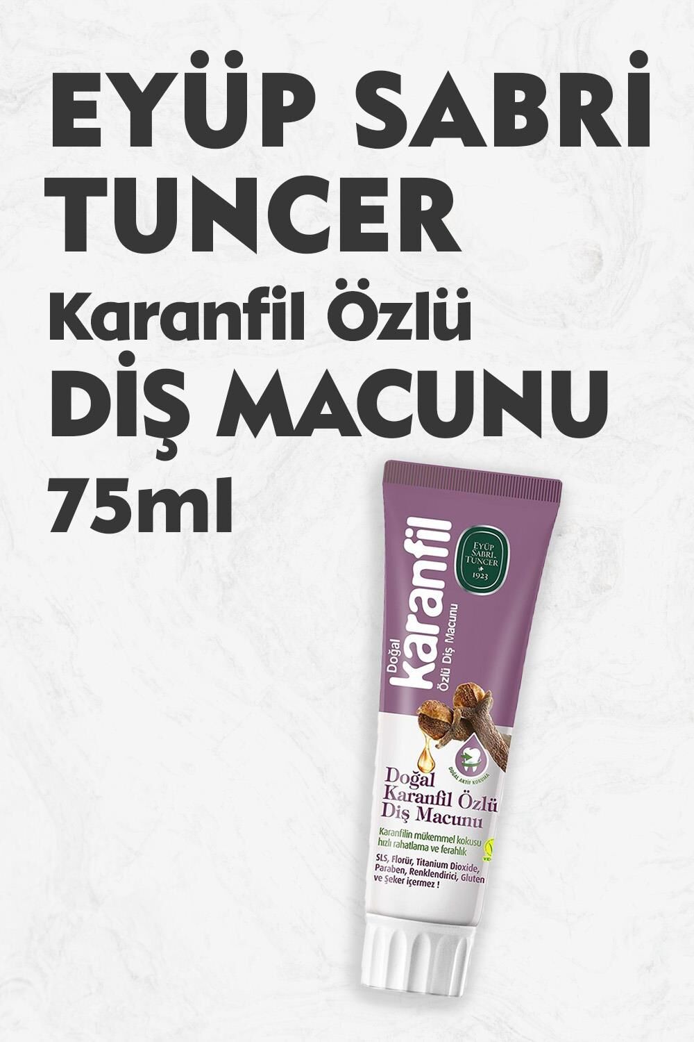 Eyüp Sabri Tuncer Karanfil Özlü Diş Macunu 75 ml