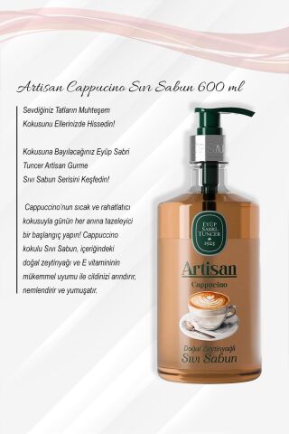 Sabun Paket Artisan Cappucino, Çeşme Limonu, Japon Kiraz Çiçeği, Beyaz Sabun, Zeytinyağlı ve Rosie