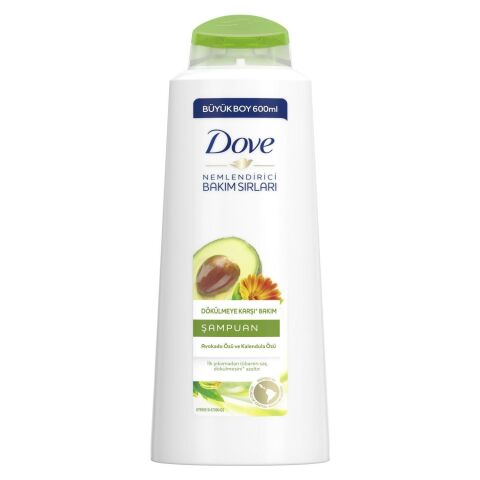 Dove Avokado ve Kalendula Özlü Şampuan 600 ML