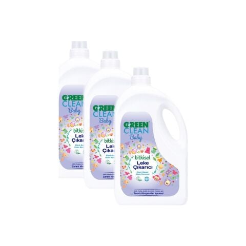 Green Clean Baby Bitkisel Leke Çıkarıcı 2750 ml 3'lü Set