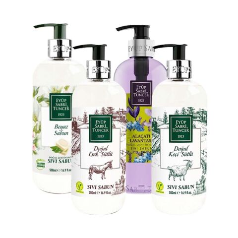 Eyüp Sabri Tuncer Sıvı Sabun 500 ml 4'lü Paket