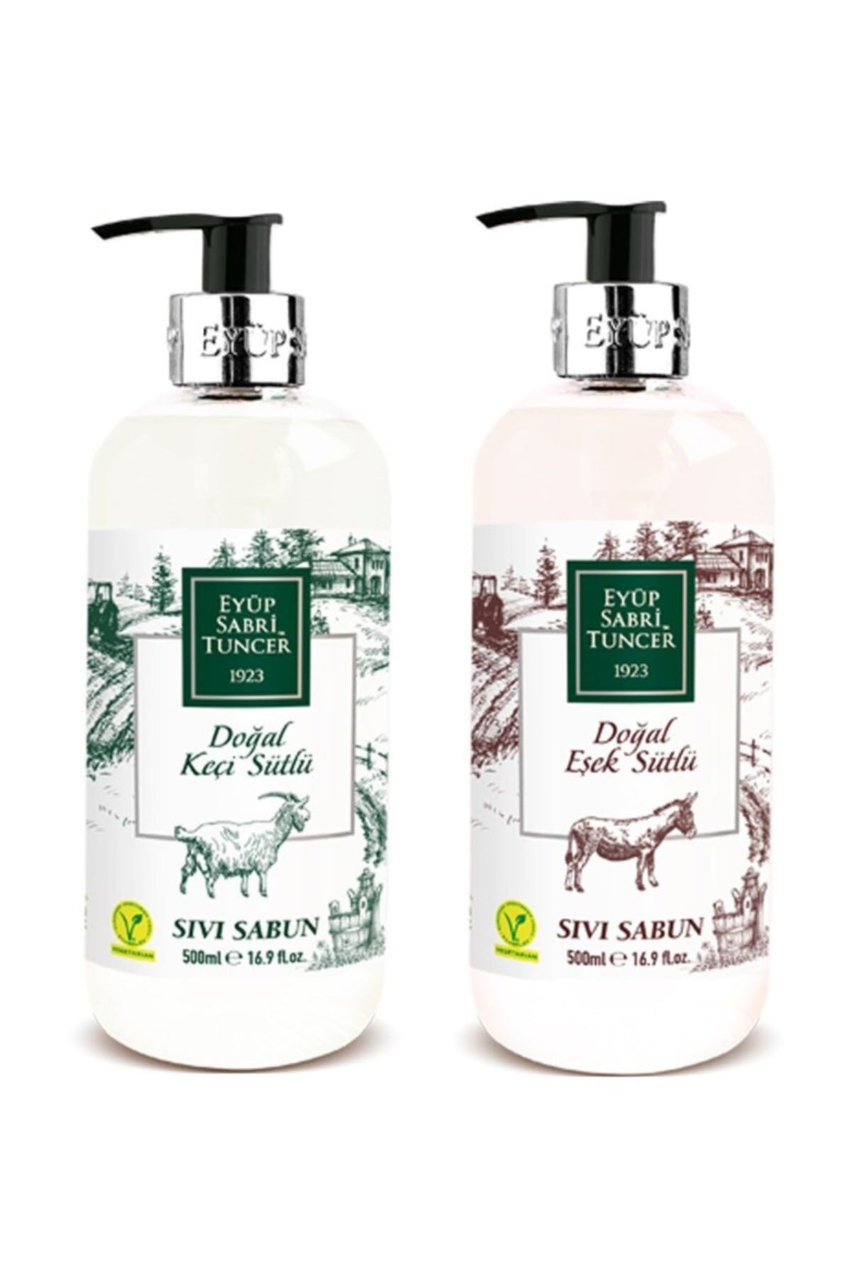 Eyüp Sabri Tuncer Eşek Sütlü Ve Keçi Sütlü Sıvı Sabun 500 ml