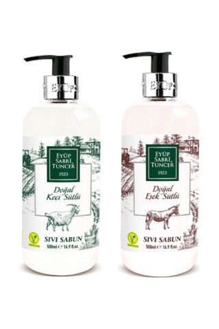 Eyüp Sabri Tuncer Eşek Sütlü Ve Keçi Sütlü Sıvı Sabun 500 ml