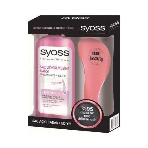 Syoss Şampuan Dökülme Karşıtı 550 ml + Tarak
