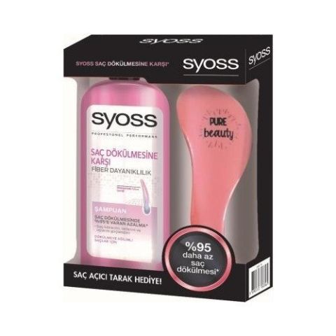 Syoss Şampuan Dökülme Karşıtı 550 ml + Tarak