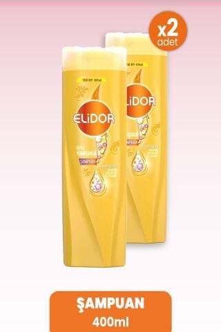Elidor Superblend Şampuan İpeksi Yumuşaklık 400 ml x 2 Adet
