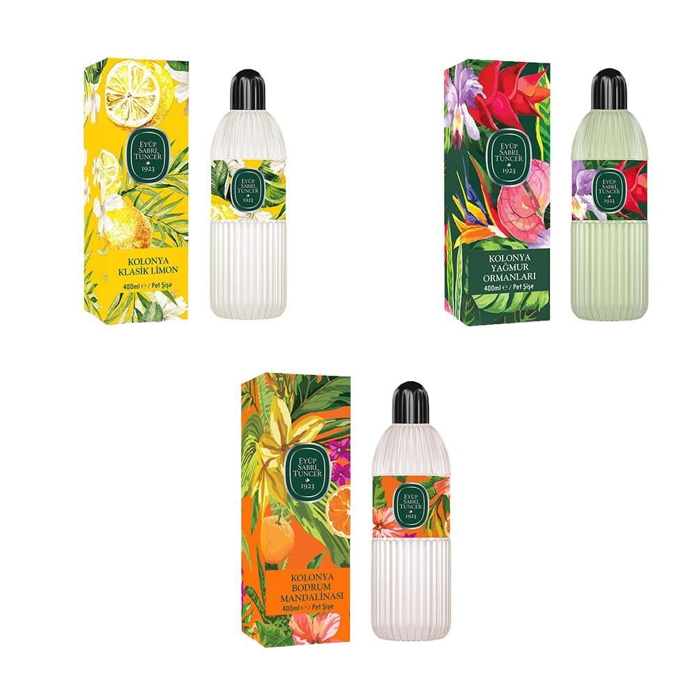 Eyüp Sabri Tuncer Kolonya Bodrum Mandalinası, Klasik Limon ve Yağmur Ormanları