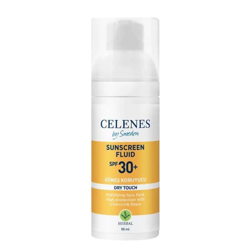 Celenes By Sweden Herbal Dry Touch Güneş Koruyucu 30 Spf 50 ml