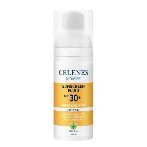 Celenes By Sweden Herbal Dry Touch Güneş Koruyucu 30 Spf 50 ml
