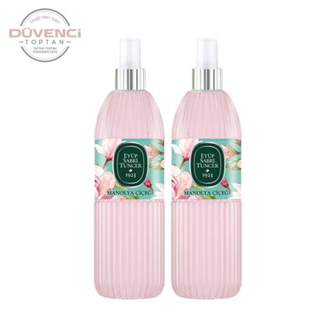 Eyüp Sabri Tuncer Manolya Çiçeği Kolonyası Silindir Pet Sprey Şişe 150 ML x 2 Adet