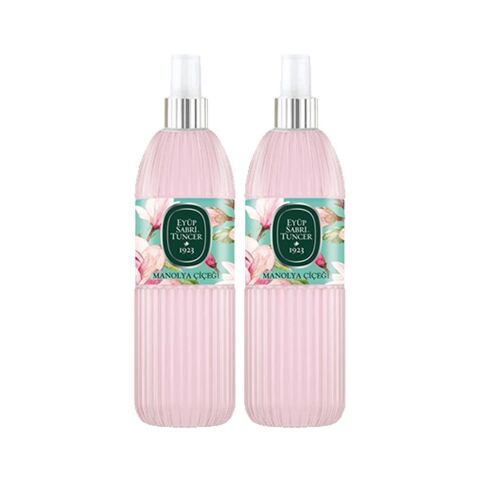 Eyüp Sabri Tuncer Manolya Çiçeği Kolonyası Silindir Pet Sprey Şişe 150 ML x 2 Adet