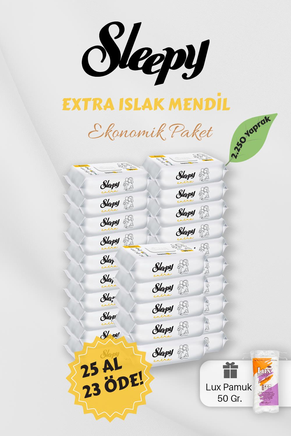 Sleepy Extra Islak Bebek Havlusu 25 AL 23 Öde Hediyeli