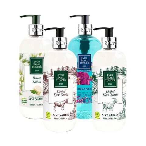 Eyüp Sabri Tuncer Sıvı Sabun Paket 500 ml x 4