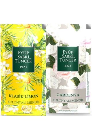 Eyüp Sabri Tuncer Kolonyalı Mendil Gardenya ve Klasik Limon 300 Adet
