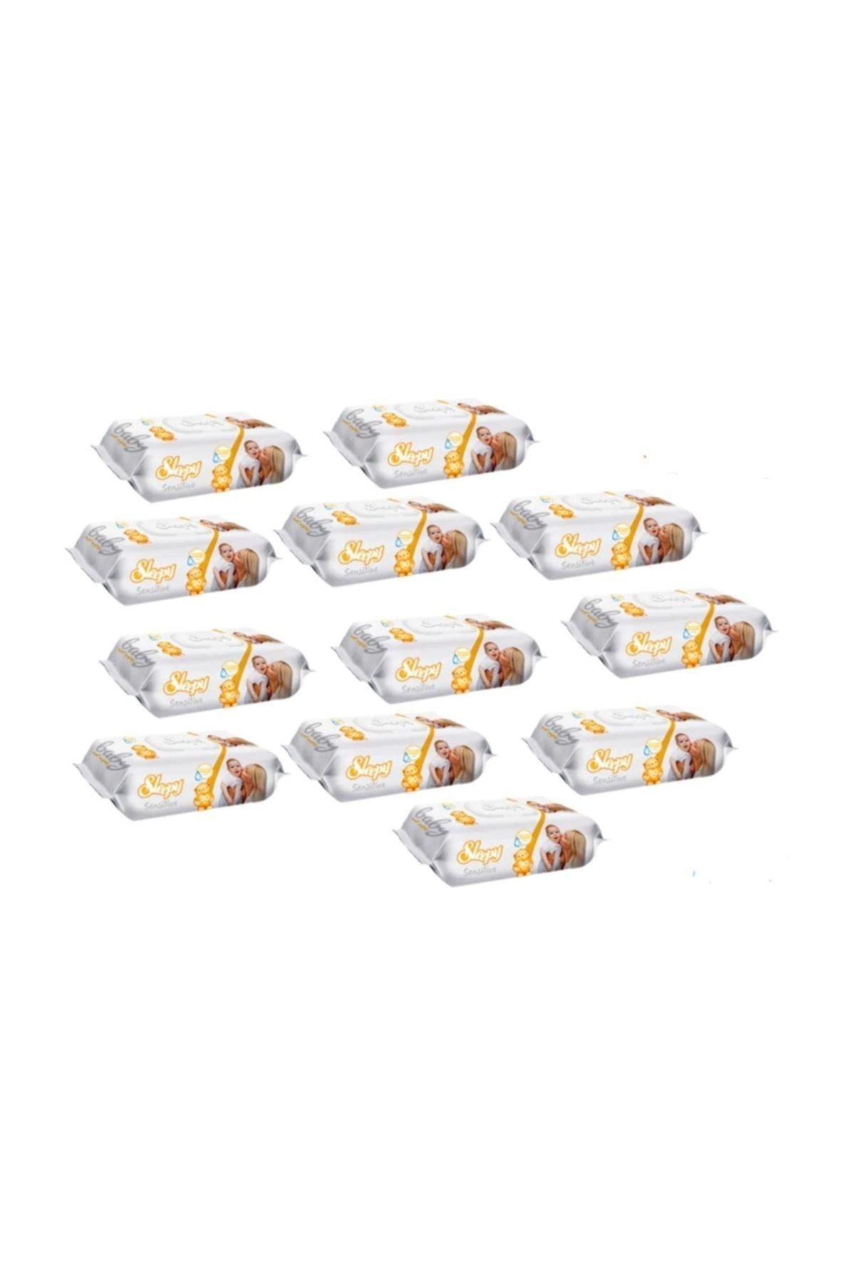 Sleepy Islak Mendil Sensitive 90'lı 12 Paket 1080 Yaprak