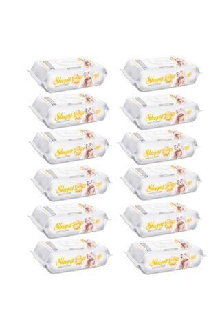 Sleepy Sensitive 90 Yaprak 12'li Islak Mendil