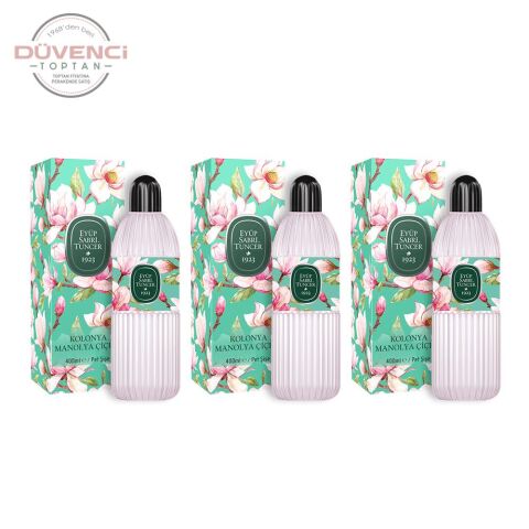 Eyüp Sabri Tuncer Manolya Çiçeği Kolonyası 400 ML x 3 Adet