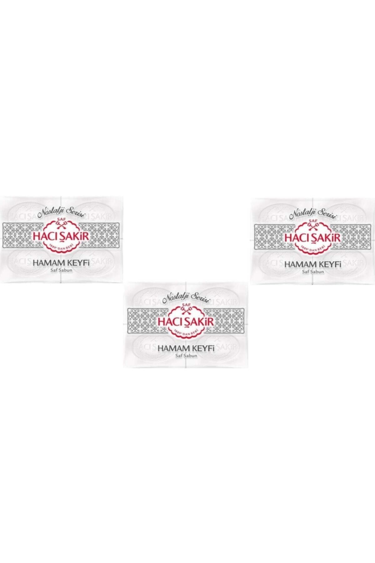 Hacı Şakir Hamam Keyfi Saf Sabun 4'lü 200 G X 3 Adet