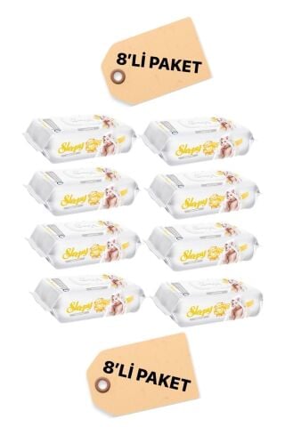 Sensitive 90 Yaprak 8'li Paket Islak Mendil & Havlu