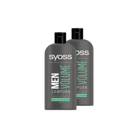 Syoss Men Volume Şampuan 500 ml x 2 Adet
