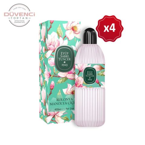 Eyüp Sabri Tuncer Manolya Çiçeği Kolonyası 400 ML x 4 Adet
