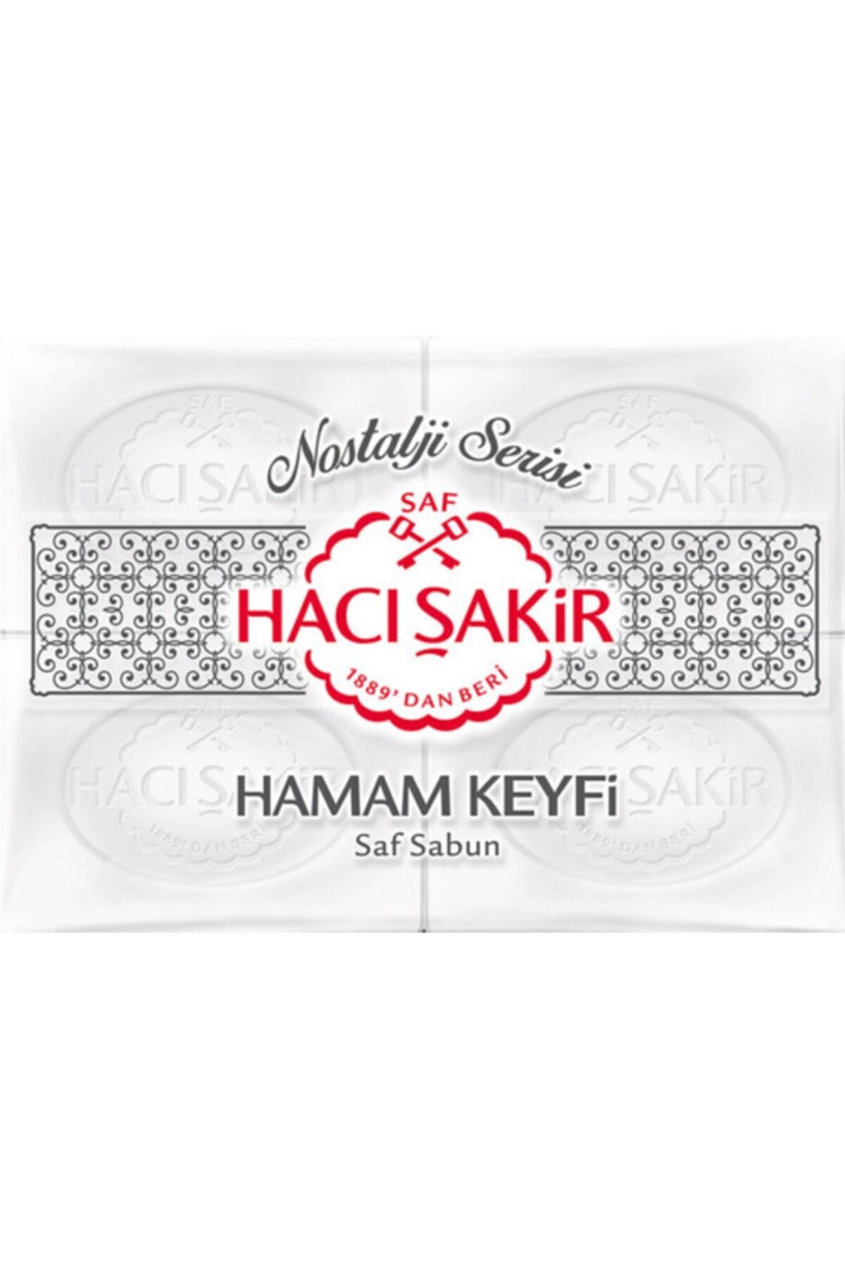 Hacı Şakir Hamam Keyfi Saf Sabun 4x200 gr
