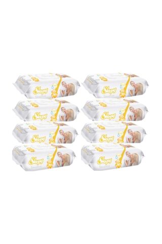 Sensitive Islak Havlu Mendil 90lı - 8 Adet (720yaprak)