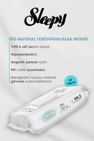 Sleepy Bebek Bakım Havlusu 11 AL 10 Öde Hediyeli