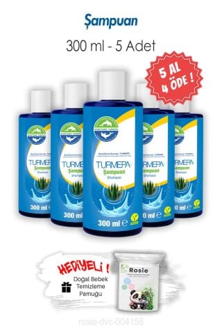 Turmepa 5 AL 4 ÖDE Şampuan 300 ML ve ROSIE