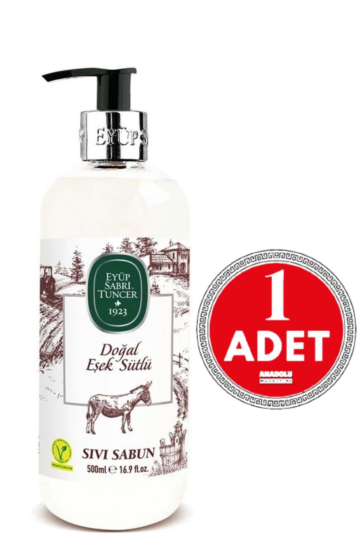 Eyüp Sabri Tuncer Doğal Eşek Sütlü Sıvı Sabun 500 Ml