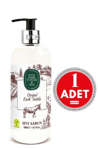 Eyüp Sabri Tuncer Doğal Eşek Sütlü Sıvı Sabun 500 Ml