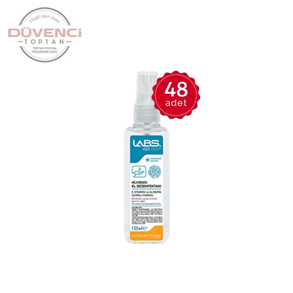 Eyüp Sabri Tuncer Labs El Dezenfektanı 125 ml x 48