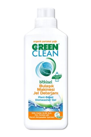 Green Clean Portakal Yağlı Bulaşık Makinesi Jel Deterjanı 1000 ml